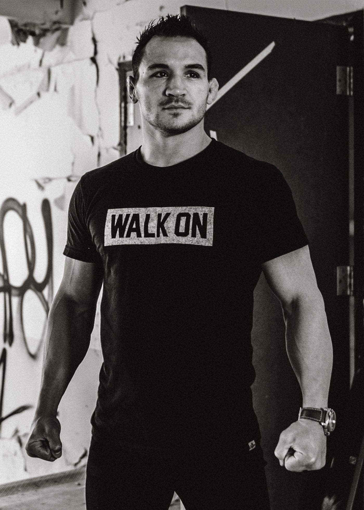Walk On Collegiate Black Classic T-Shirt