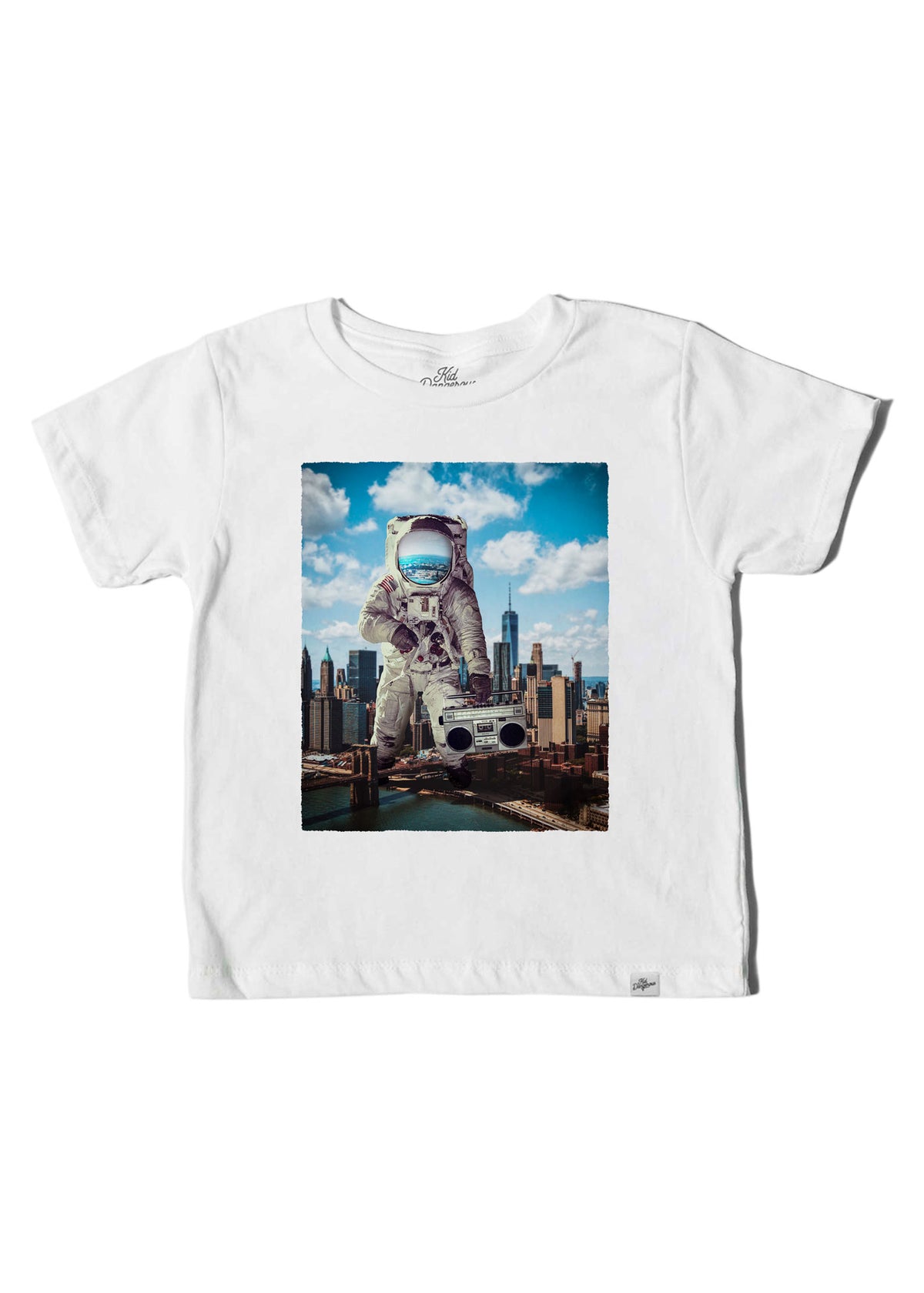 Astro New York Kids White T-Shirt