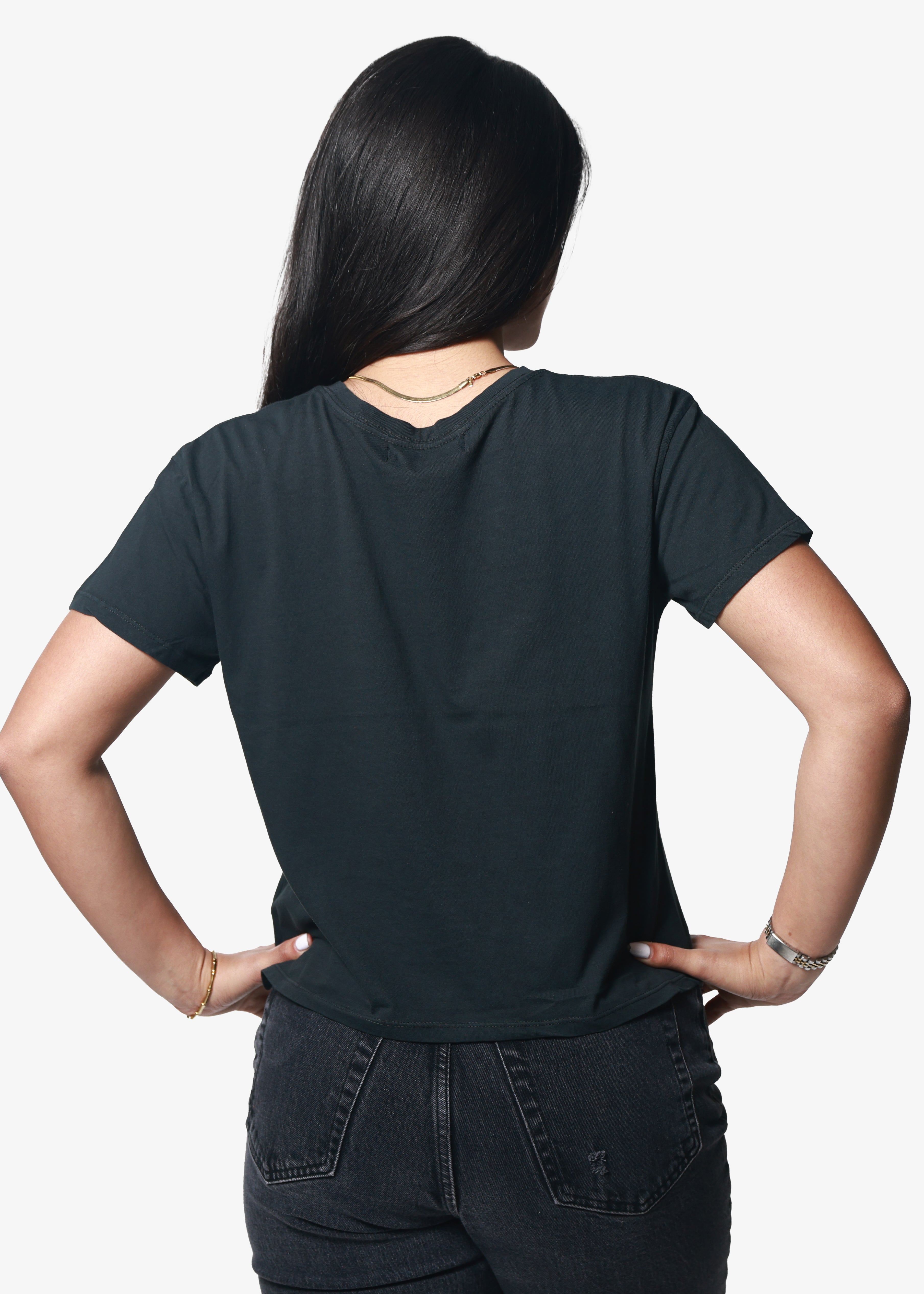 Cosmo Club Faded Black Classic Tee