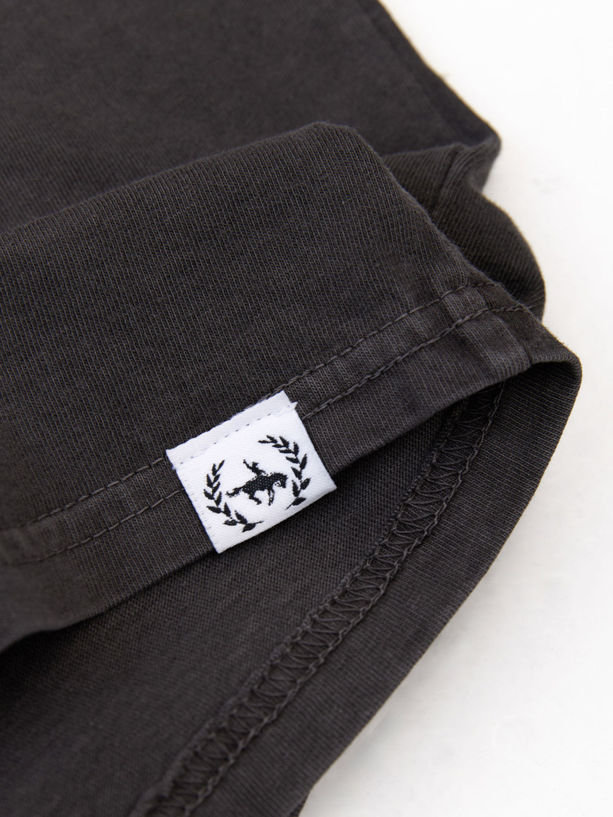Cowboy Vintage Black Pigment Dyed Heavyweight Tee