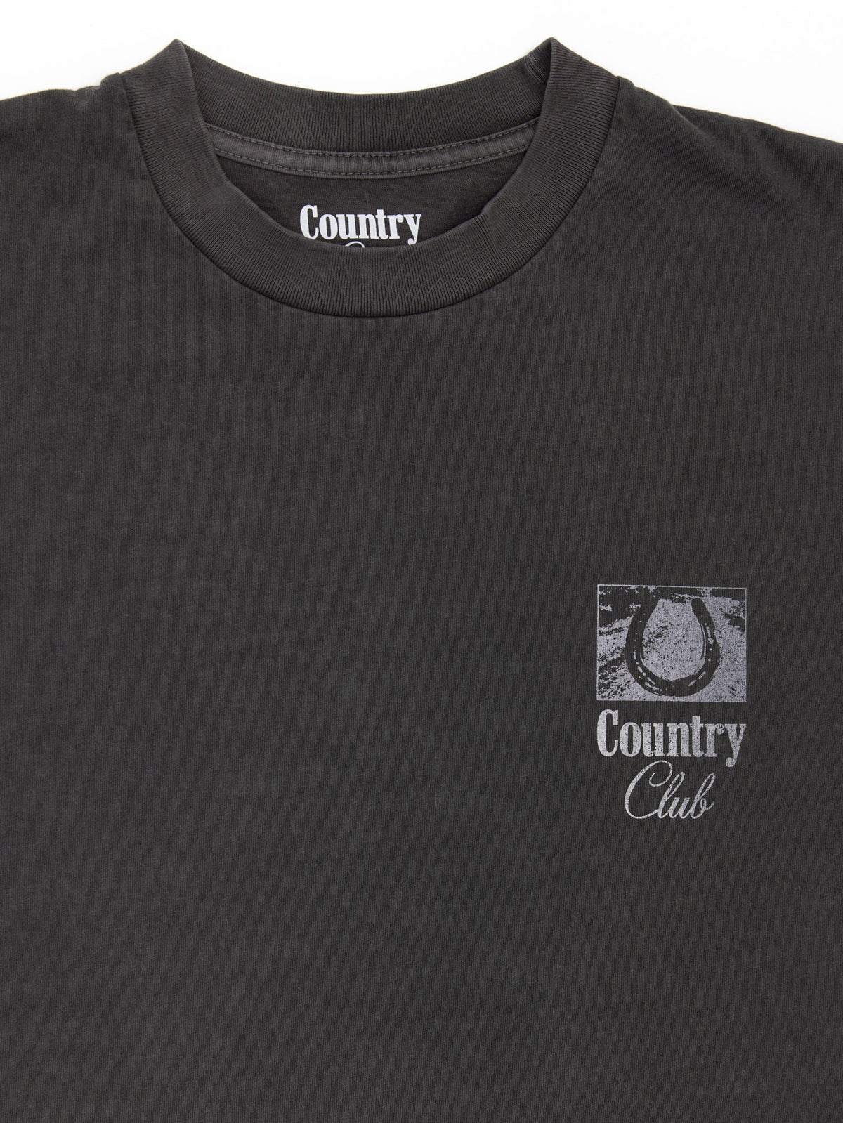 Cowboy Vintage Black Pigment Dyed Heavyweight Tee