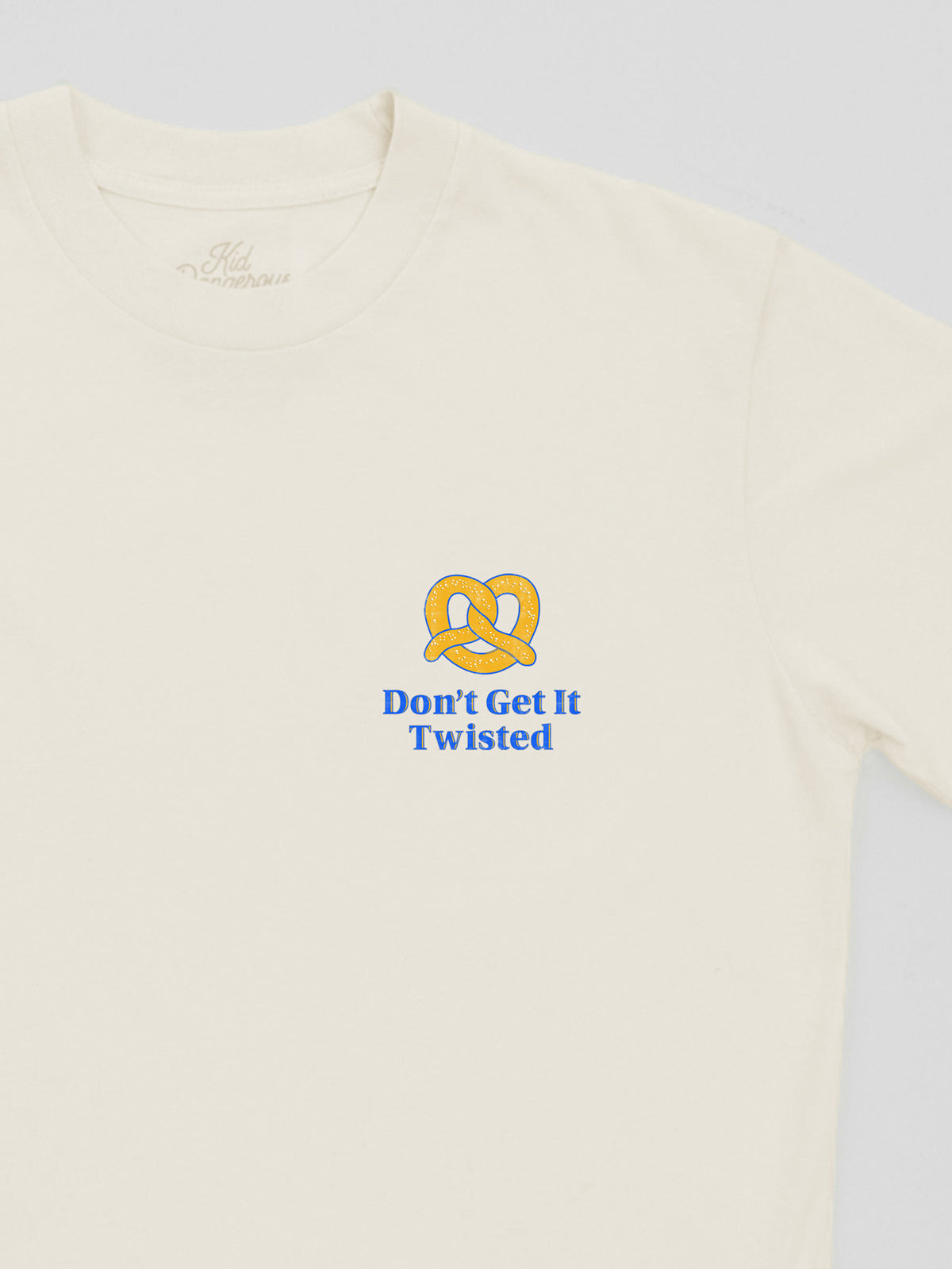 Don't Get It Twisted Off White Pigment Dyed Heavyweight Tee