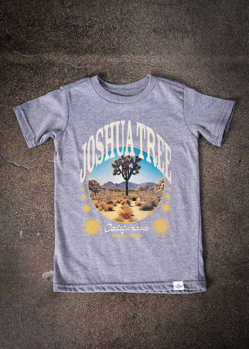 Joshua Tree Mirage Kid's Heather Grey T-Shirt alternate view