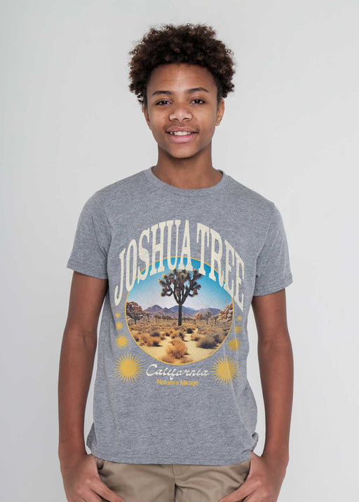 Joshua Tree Mirage Kid's Heather Grey T-Shirt