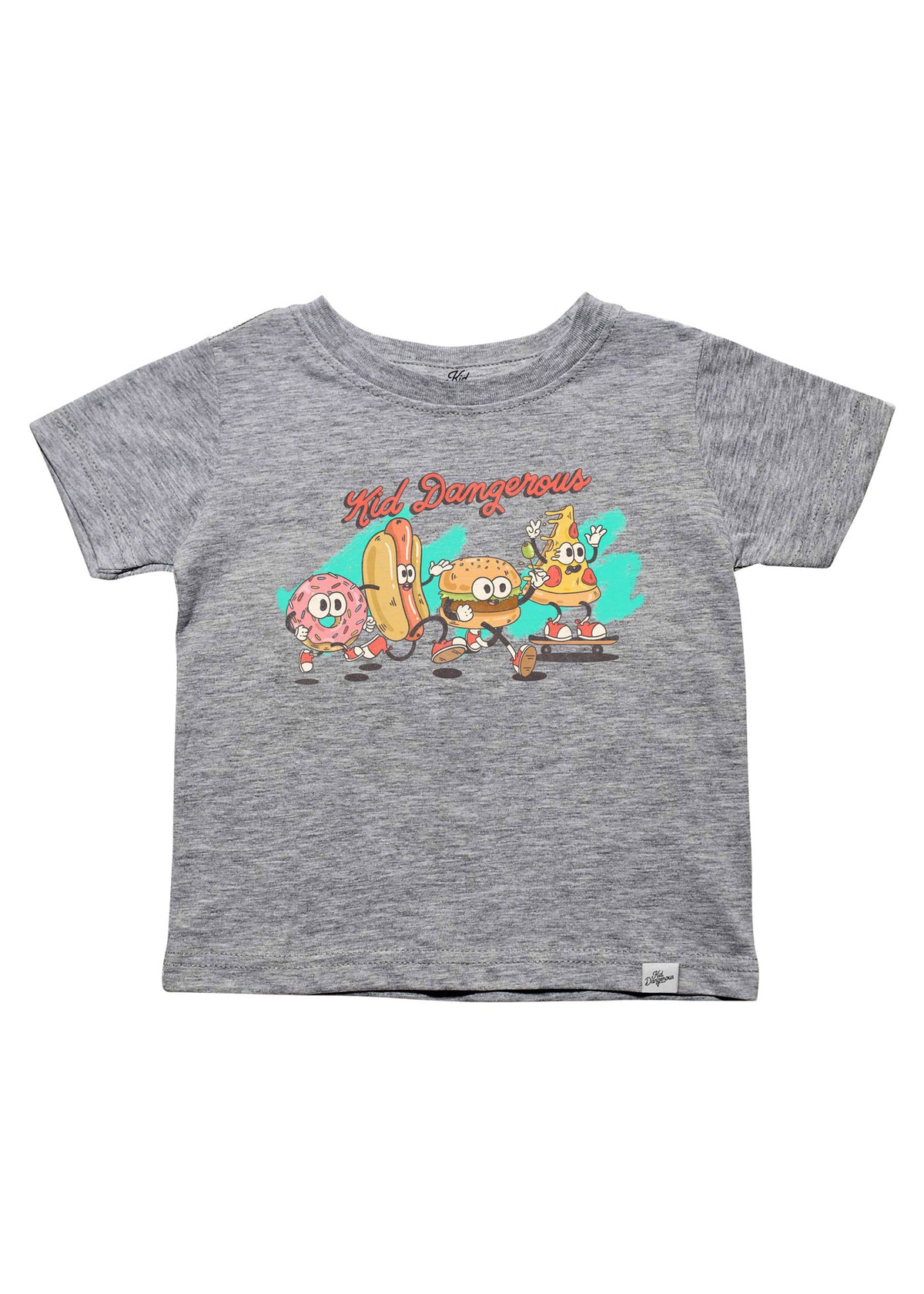 KD Snack Pack Kid's Heather Grey T-Shirt