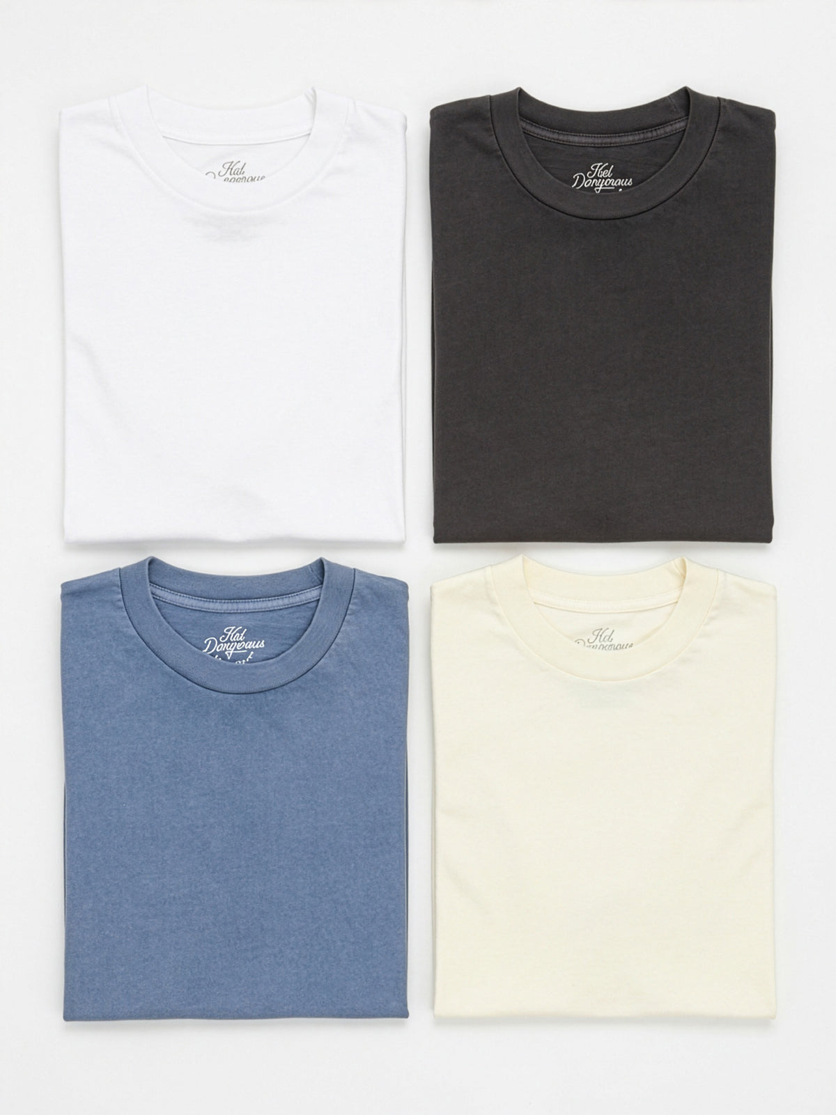 Back to Basics Pigment Dyed Heavyweight Tee Bundle