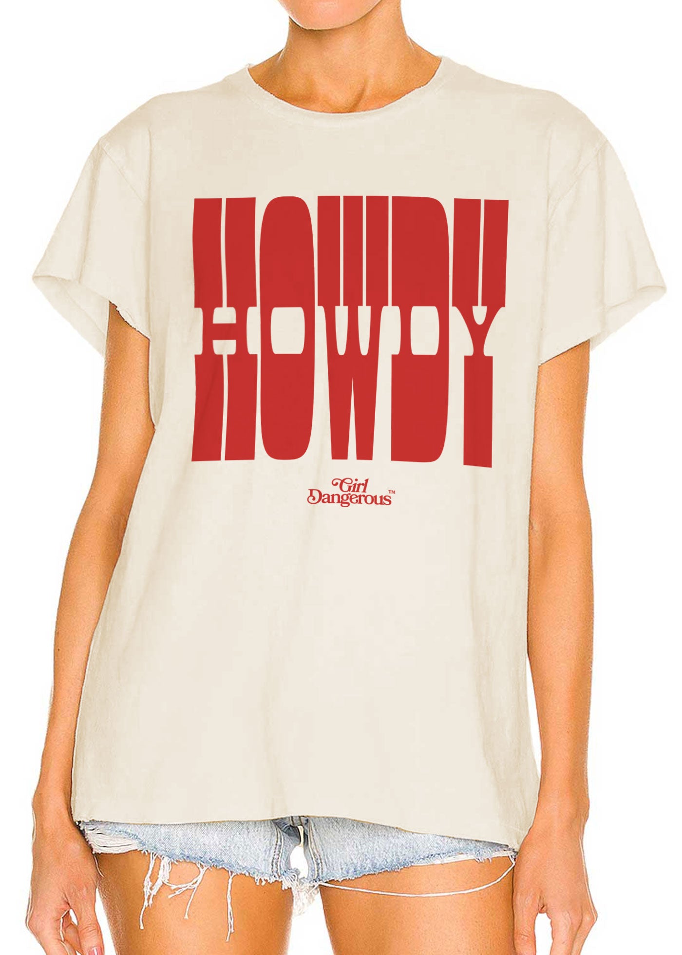 Howdy Natural Vintage Tee