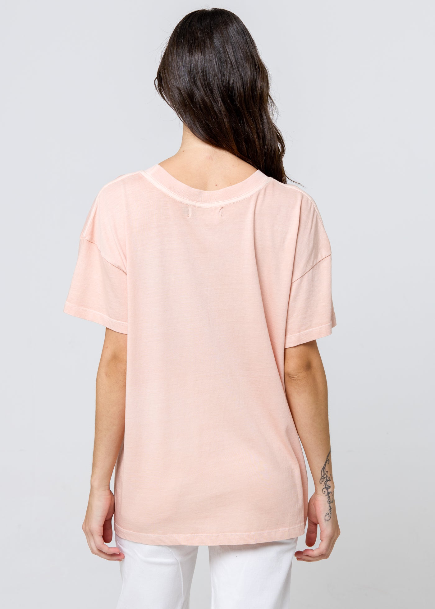 Manifesting Margaritas Light Peach Oversized Tee