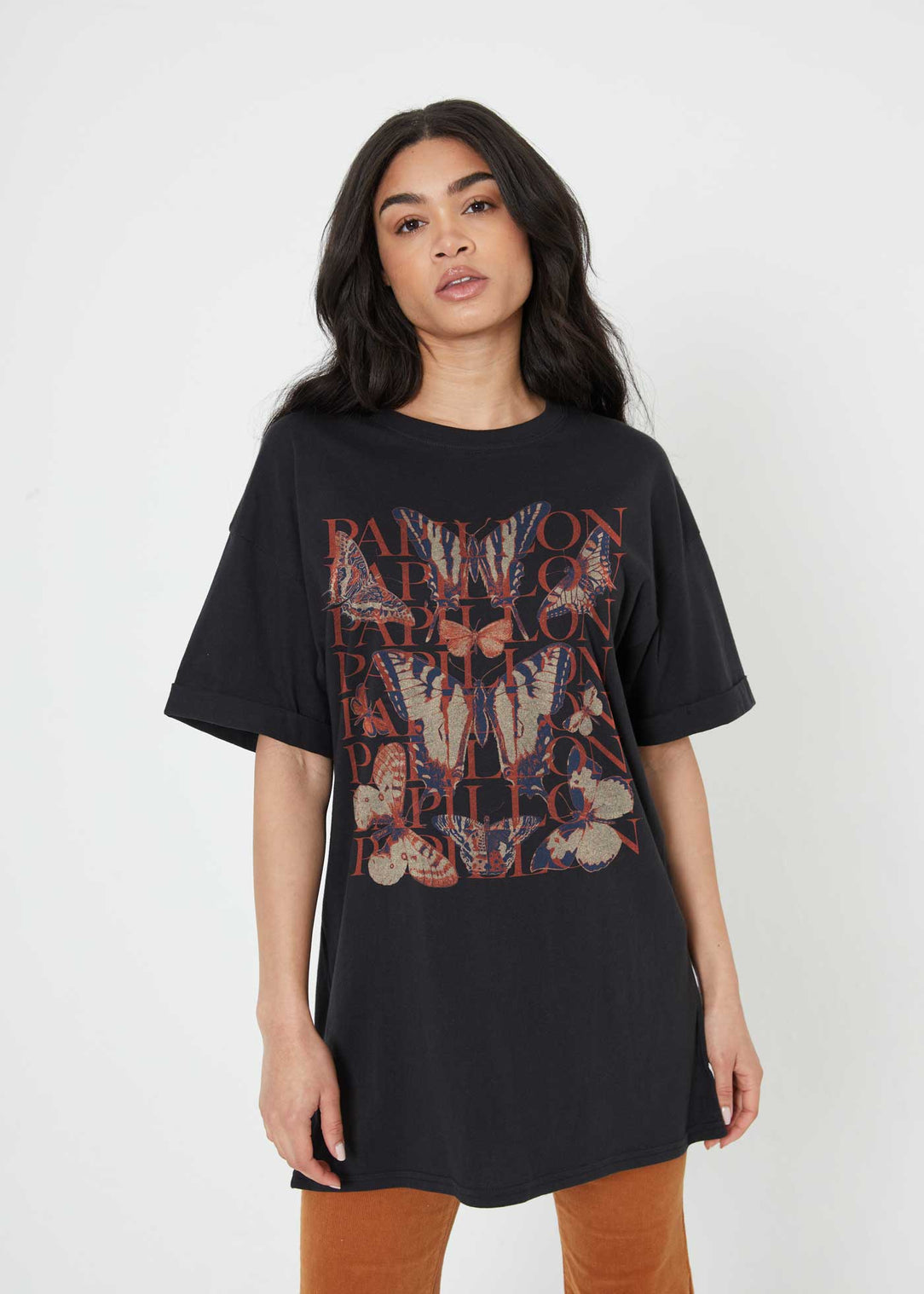 Papillon Black Tee Dress