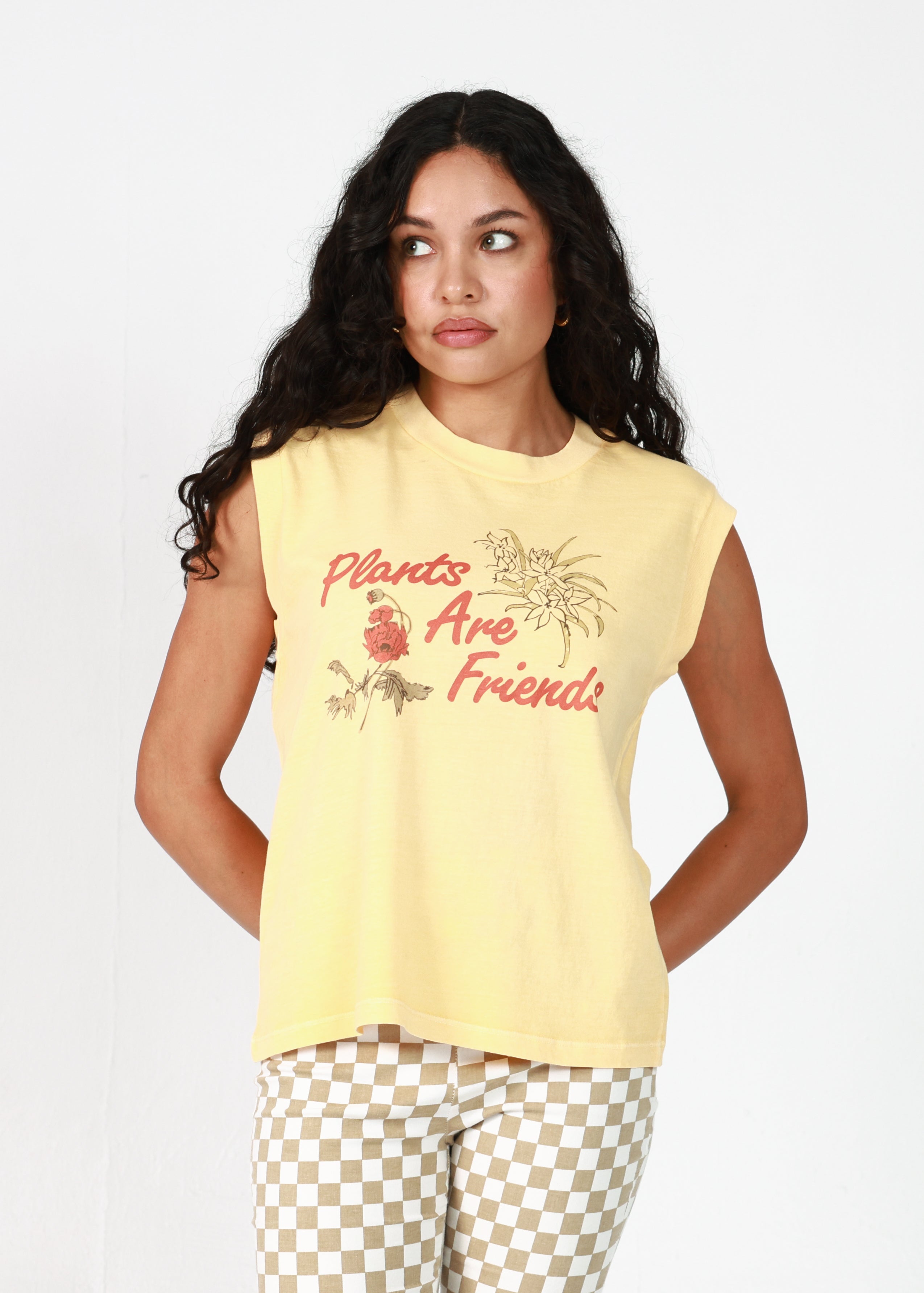Plants are Friends Honey Moto Tee