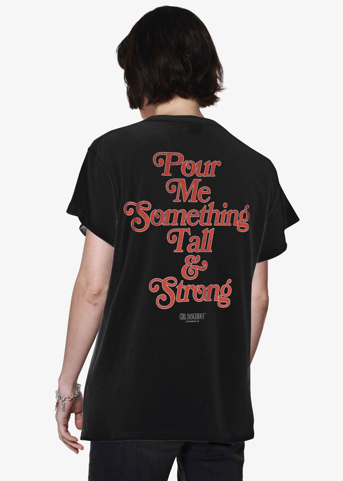 Tall & Strong Faded Black Vintage Tee
