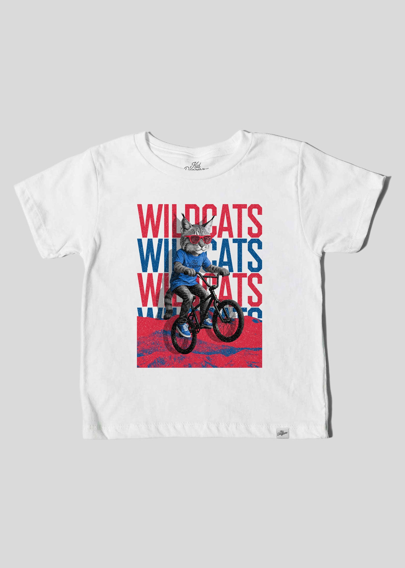 Wildcats BMX Kids White T-Shirt