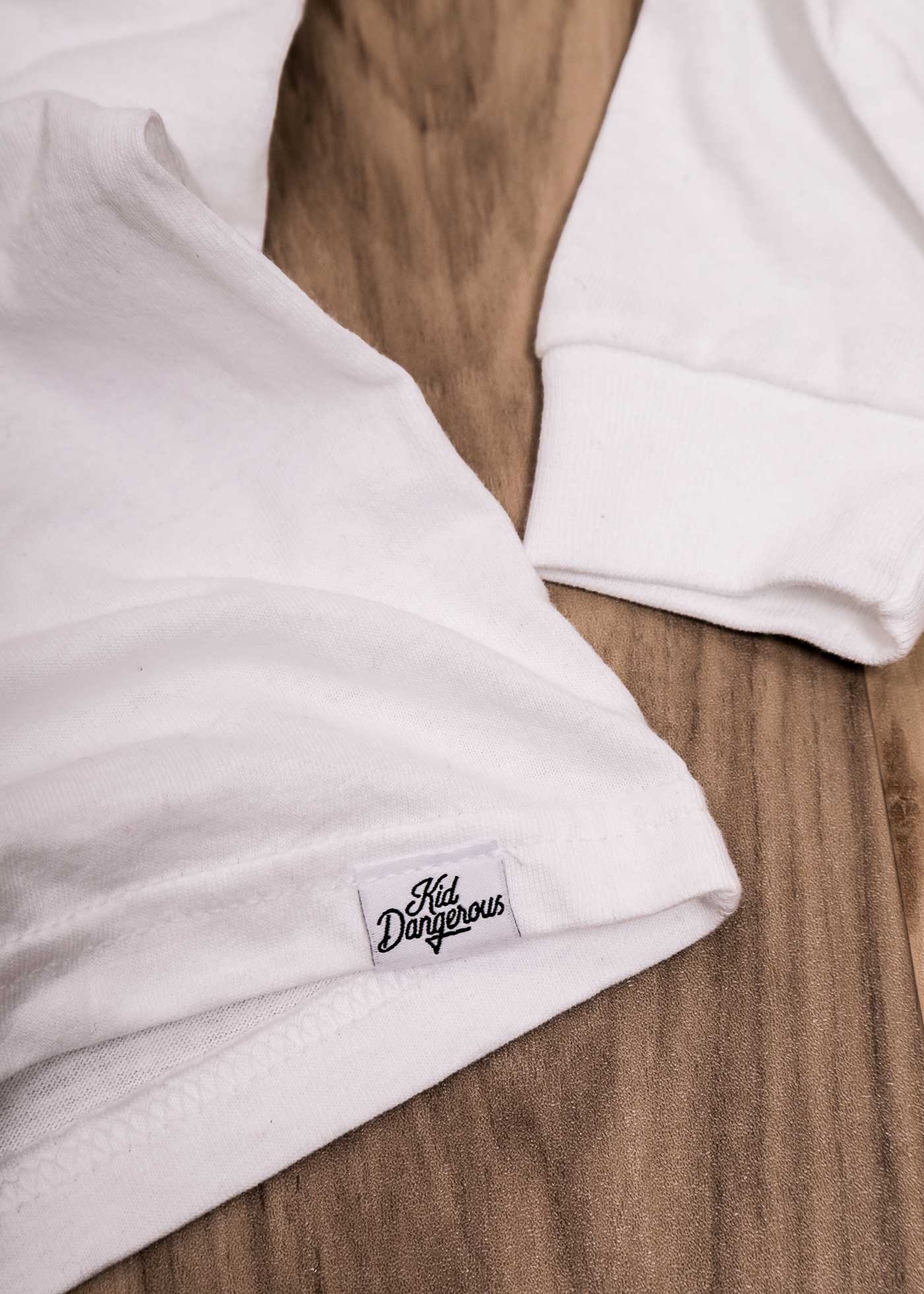 Boombox Paint Kid's White Long Sleeve