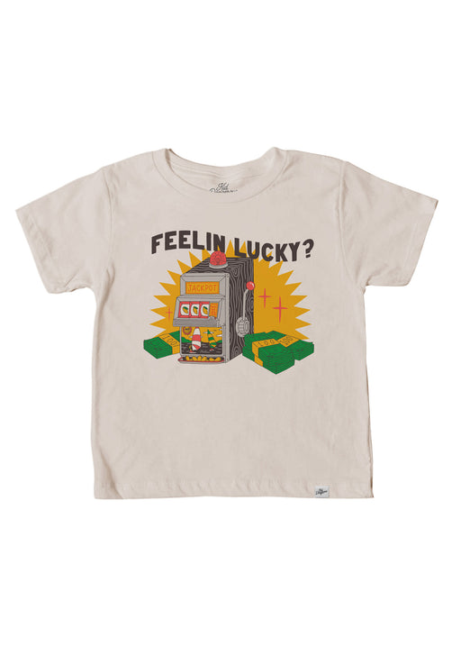 Feelin Lucky Kid's Natural T-Shirt alternate view