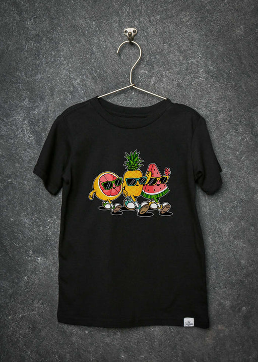 Fruit Crew Kid's Black T-Shirt alternate view