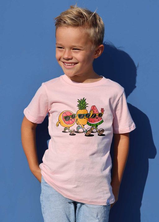 Fruit Crew Kid's Pink T-Shirt