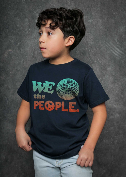 We the People Kid's Navy T-Shirt