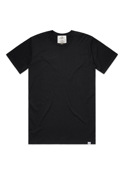 Men's Black Heavyweight T-Shirt alternate view