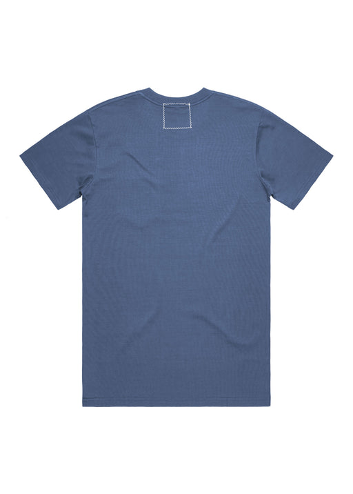 Men's Slate Blue Heavyweight T-Shirt alternate view