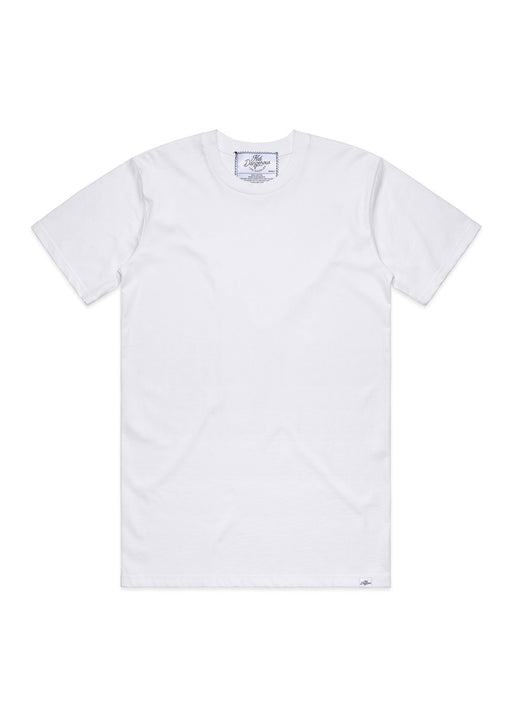 Men's White Heavyweight T-Shirt alternate view