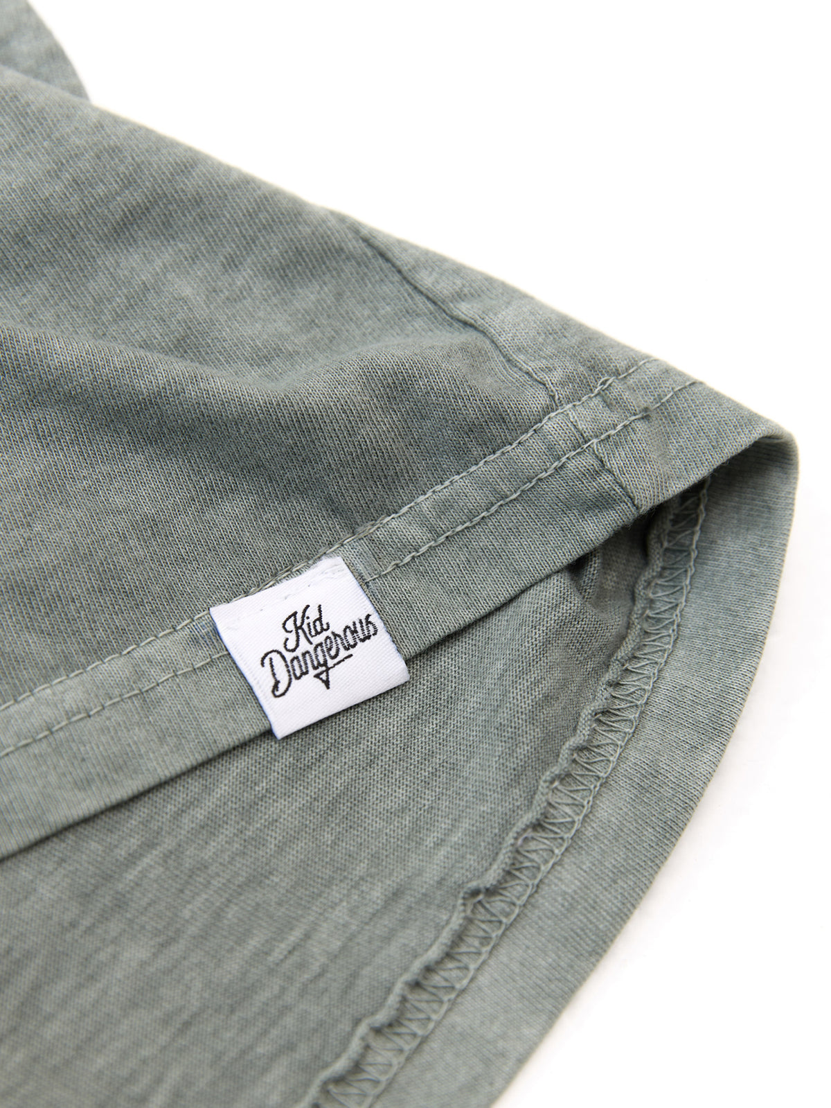 Army Green Pigment Dyed Heavyweight Tee