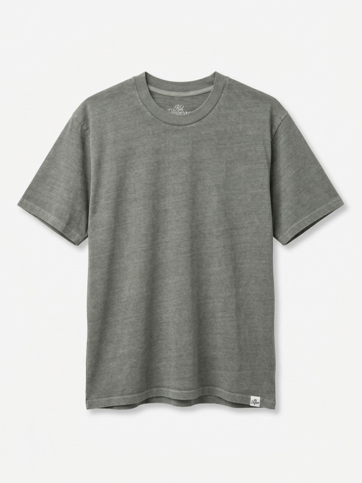 Army Green Pigment Dyed Heavyweight Tee