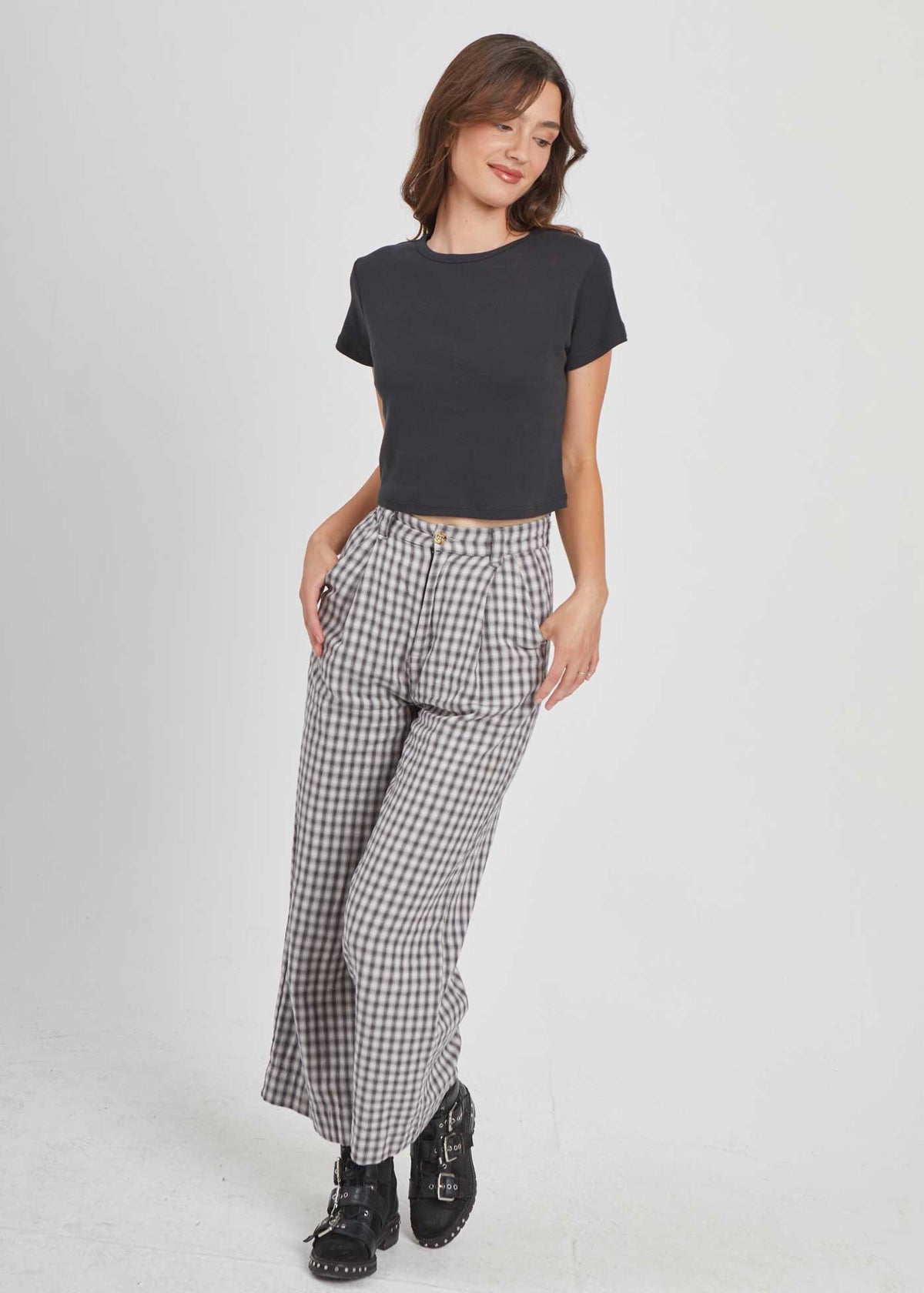 Pretties OG Baby Tee - NYC Black