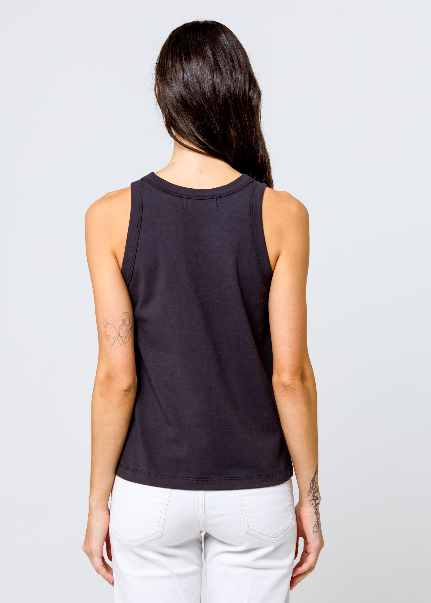 Chardonnay Black High Neck Tank