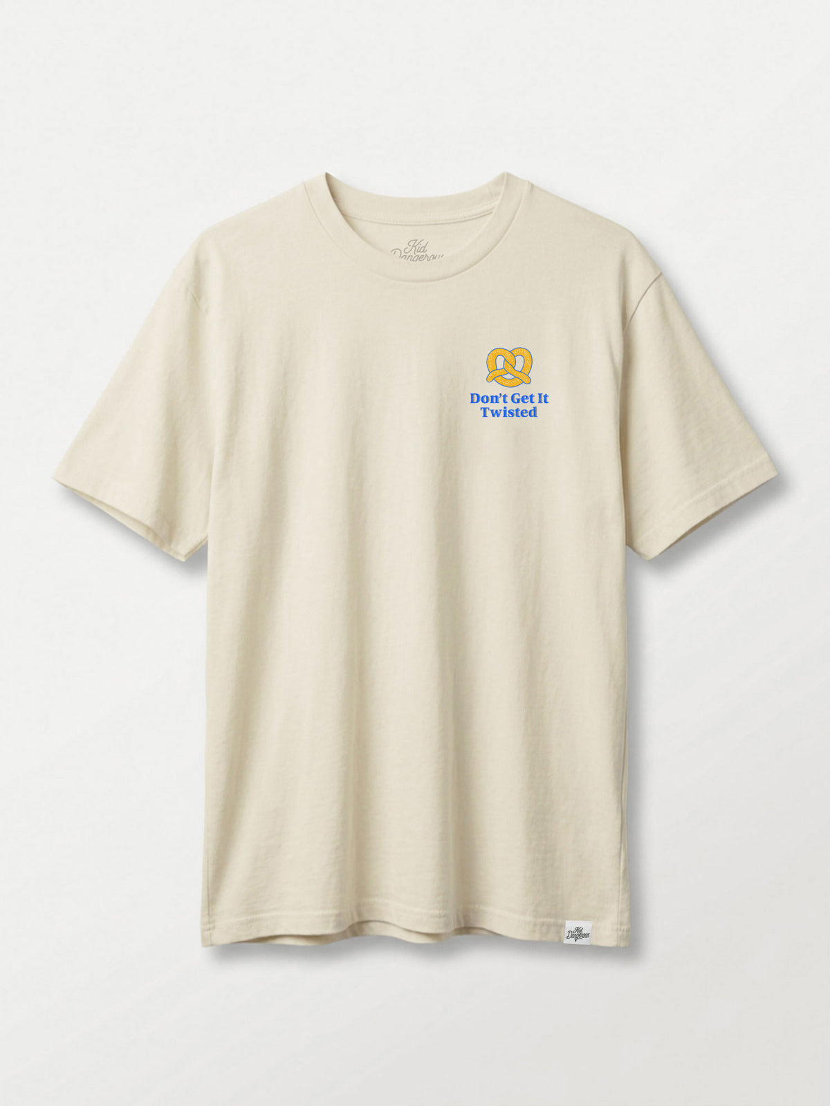 Don't Get It Twisted Off White Pigment Dyed Heavyweight Tee