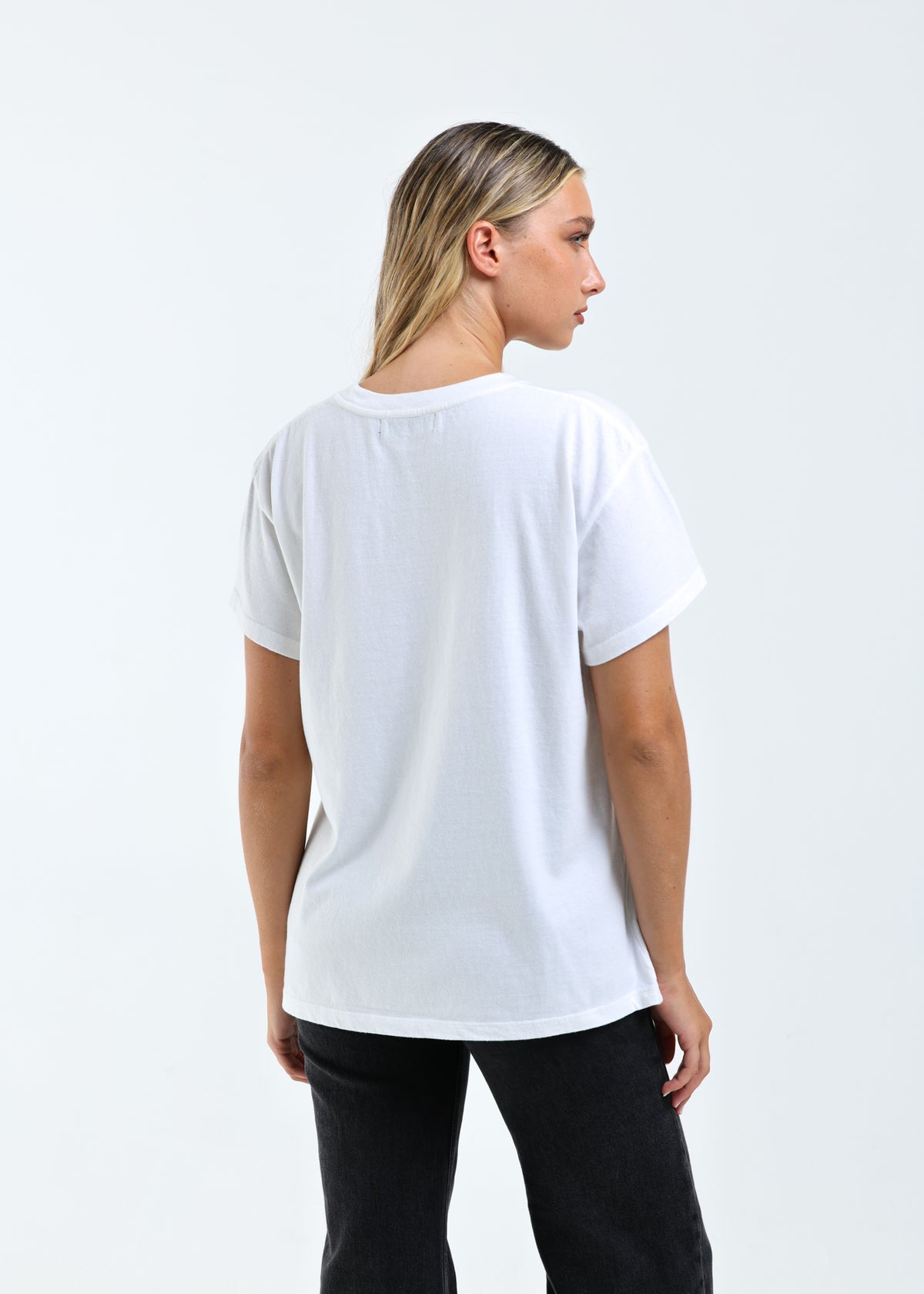 Beach Happy Vintage White Vintage Tee
