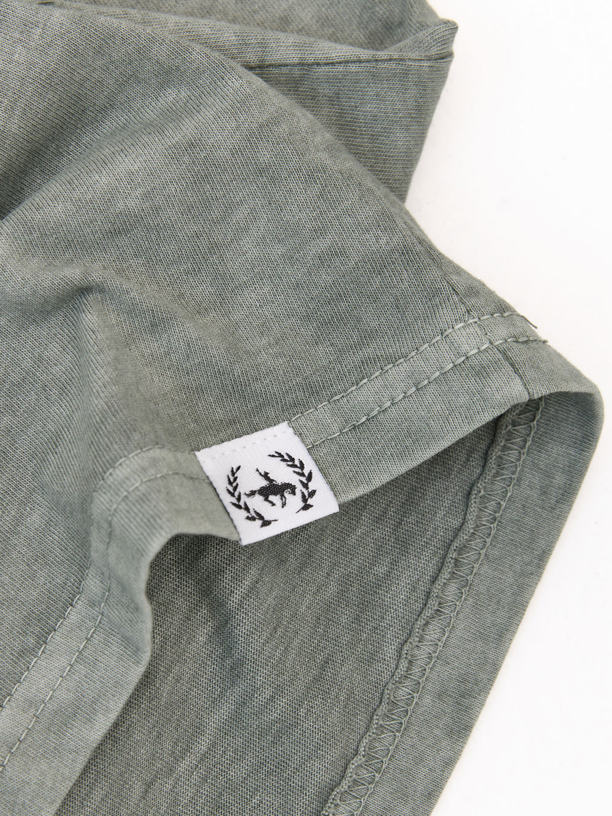 Golfer Army Green Pigment Dyed Heavyweight Tee