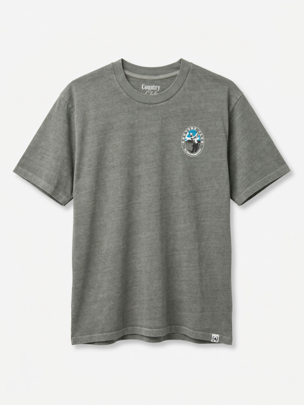 Golfer Army Green Pigment Dyed Heavyweight Tee