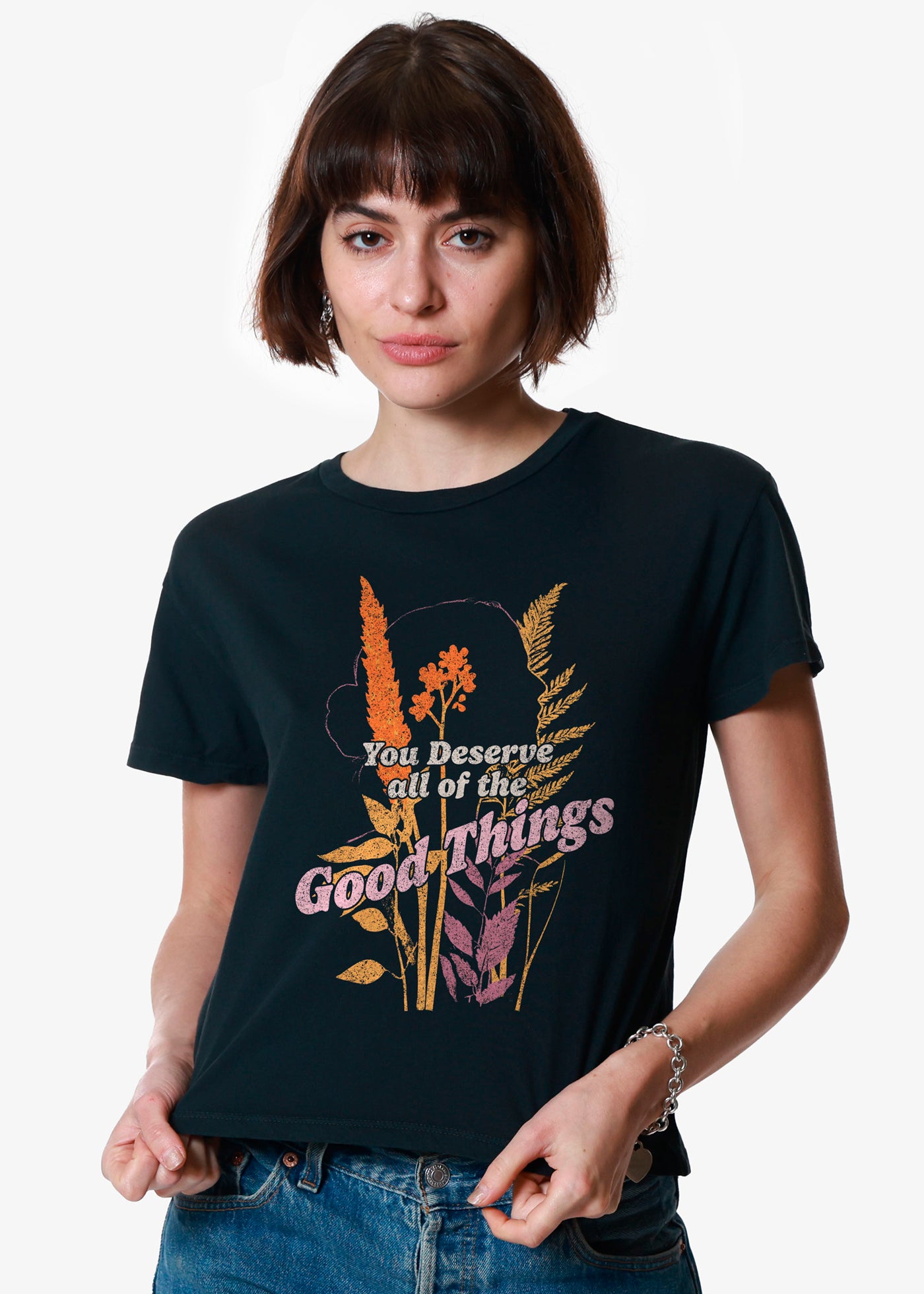 Good Things Faded Black Classic Tee