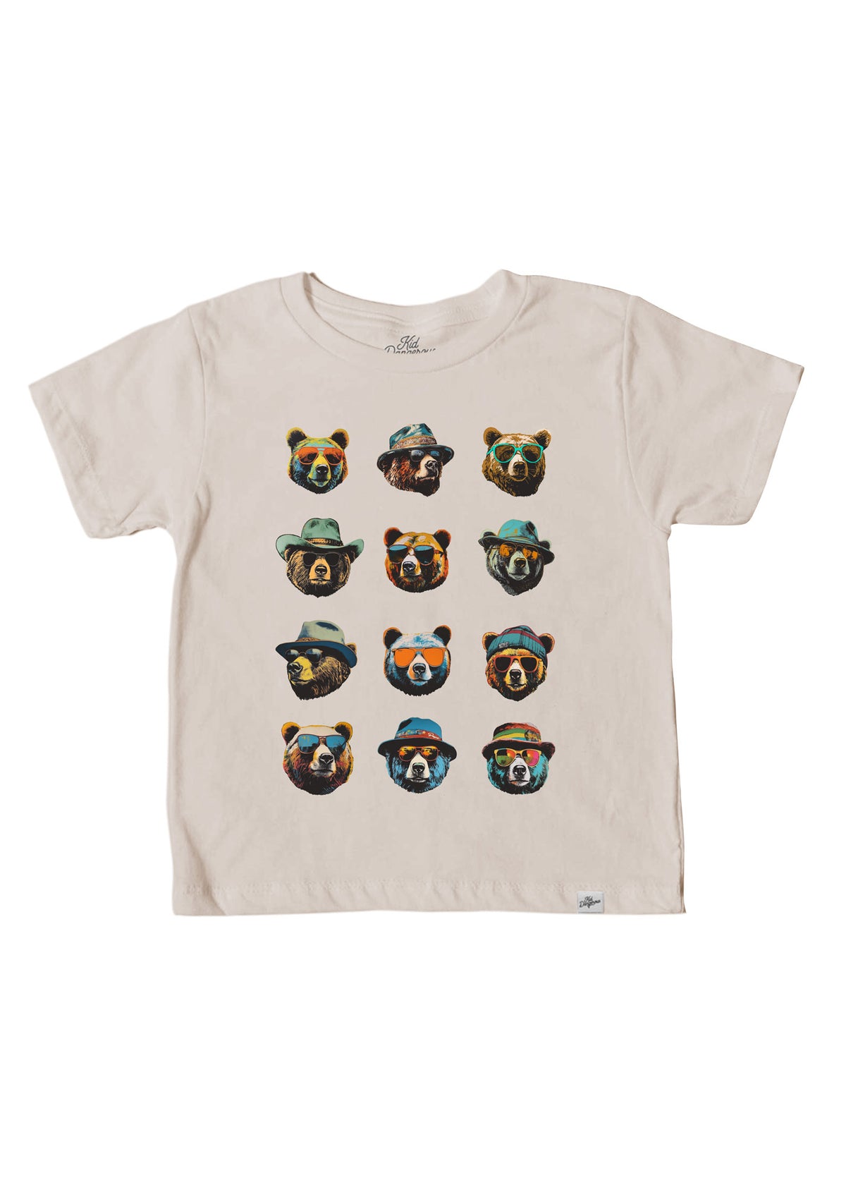 Grizzlies Kid's Natural T-Shirt