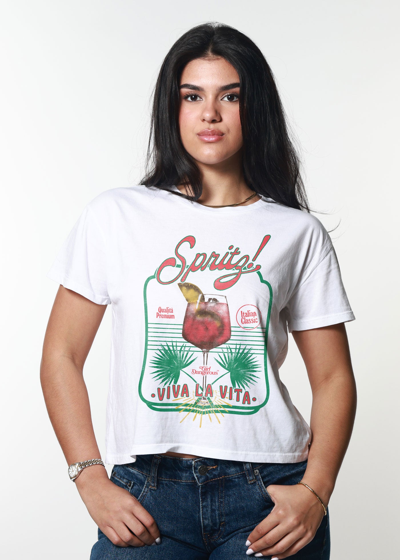 Spritz Viva Vintage White Classic Tee