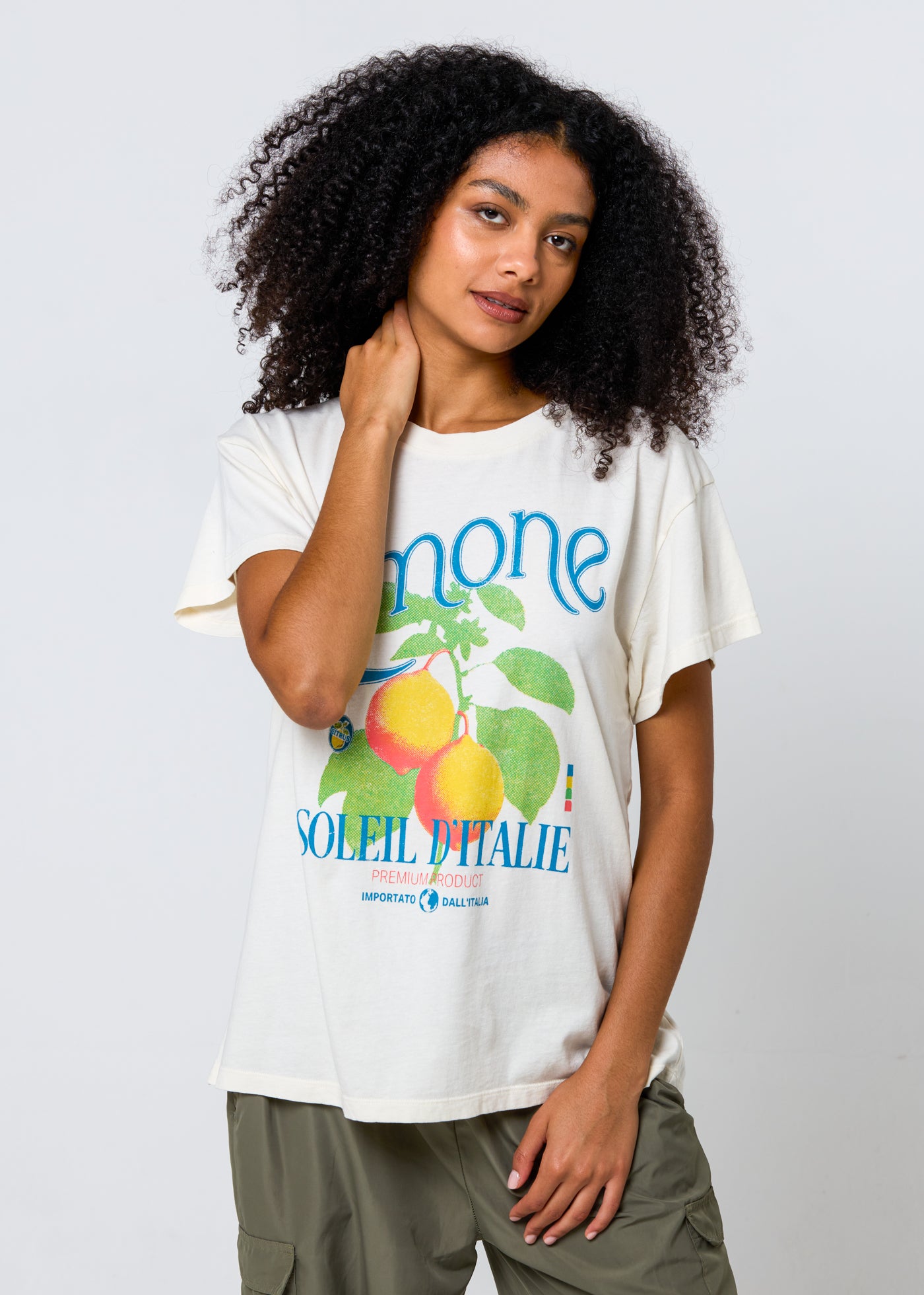Limone Natural Vintage Tee