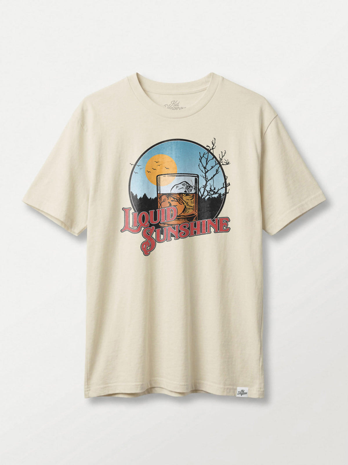 Liquid Sunshine Off White Pigment Dyed Heavyweight Tee