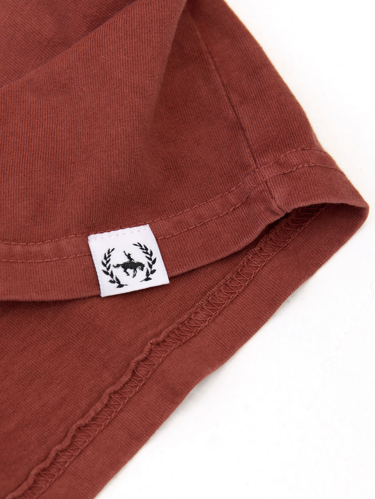 Rider Rust Pigment Dyed Heavyweight Tee