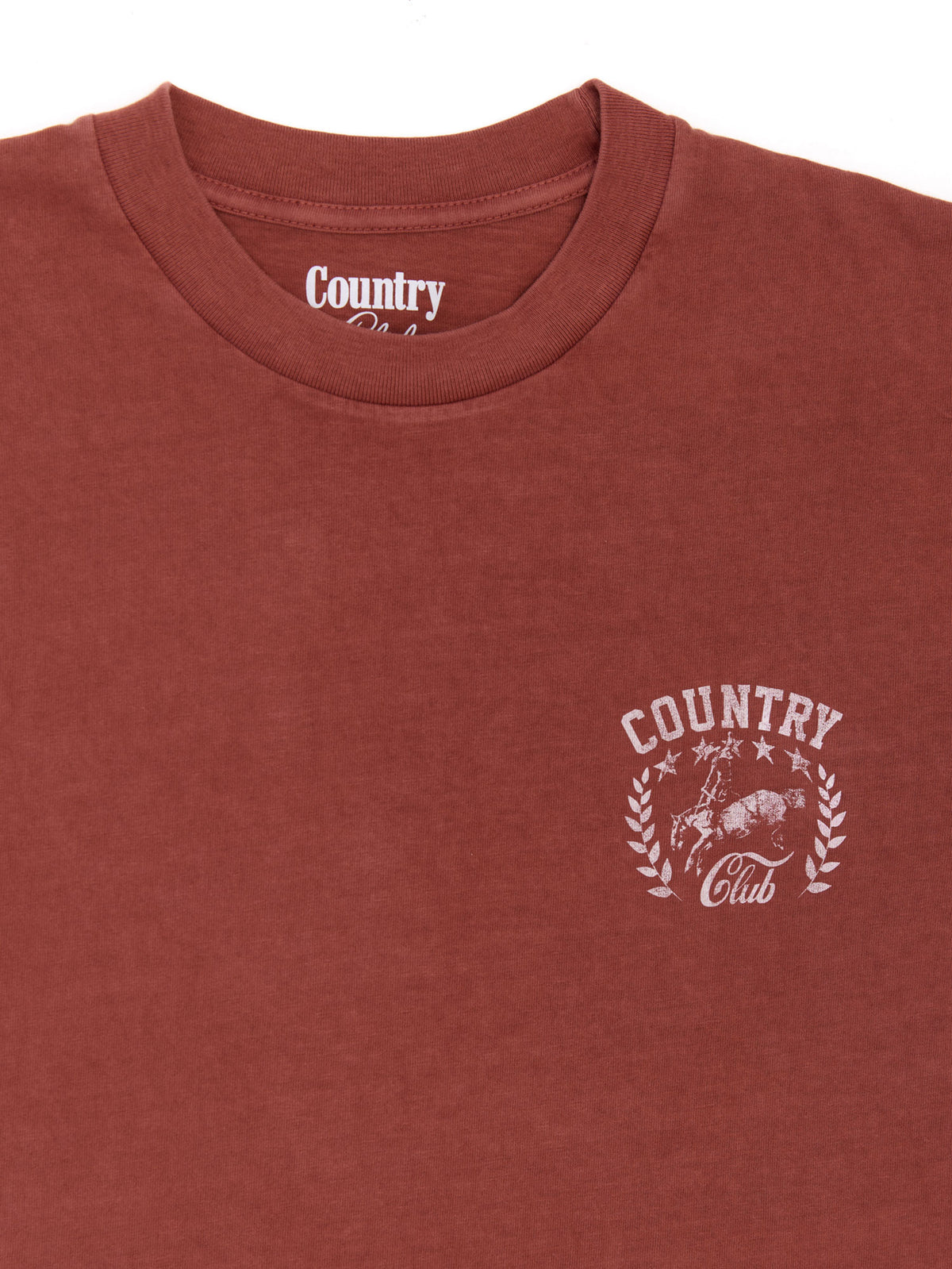 Rider Rust Pigment Dyed Heavyweight Tee