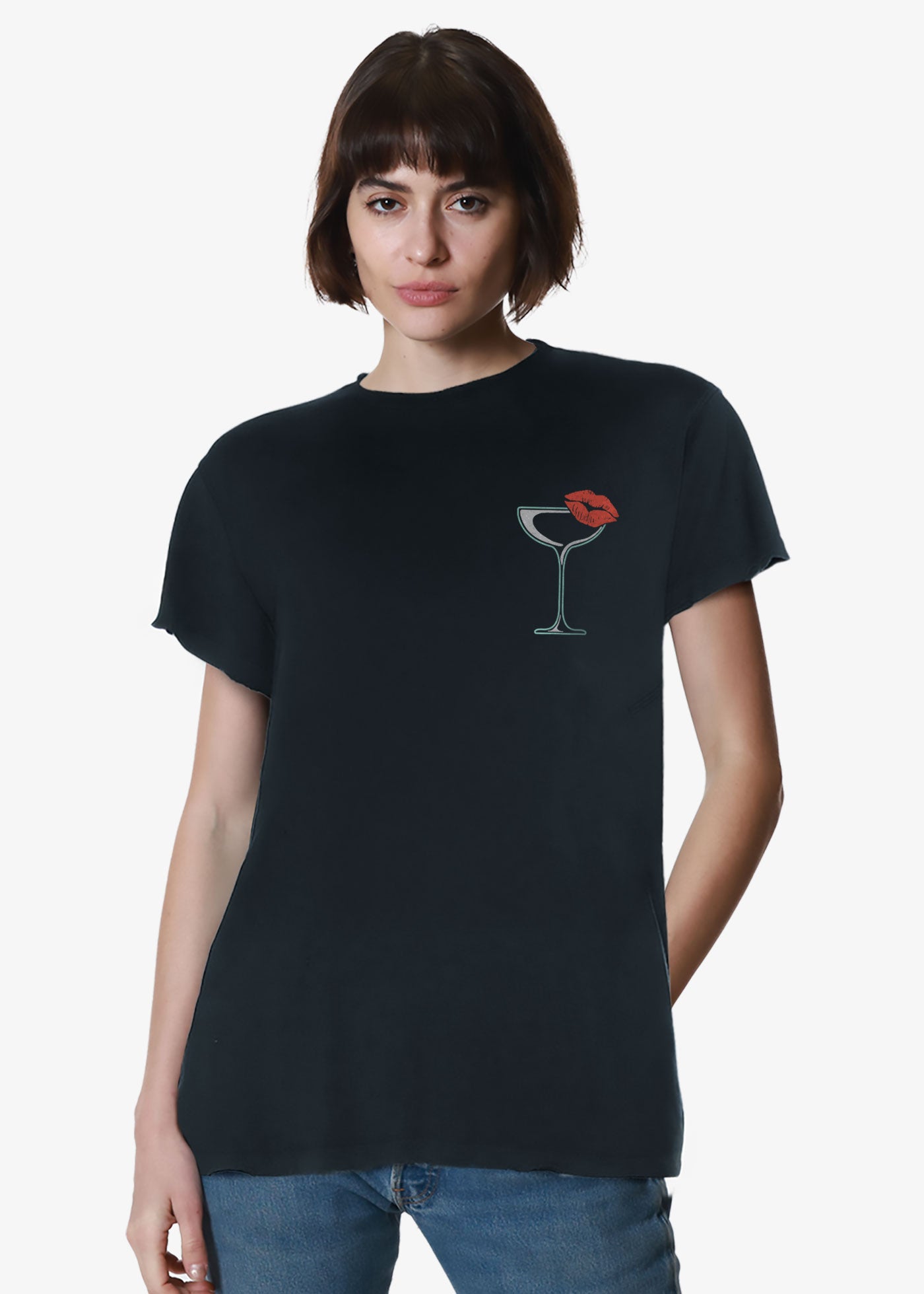 Tall & Strong Faded Black Vintage Tee