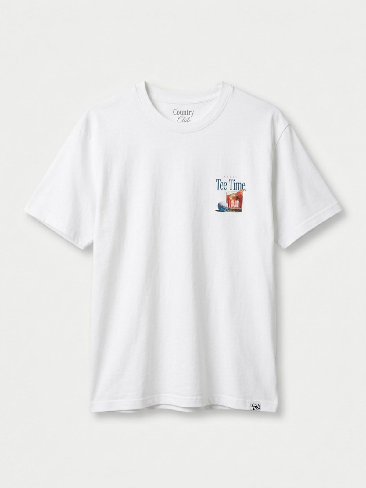 Tee Time Vintage White Pigment Dyed Heavyweight Tee