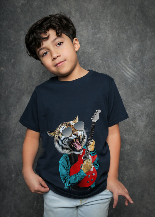 Tiger Rock Kid's Navy T-Shirt