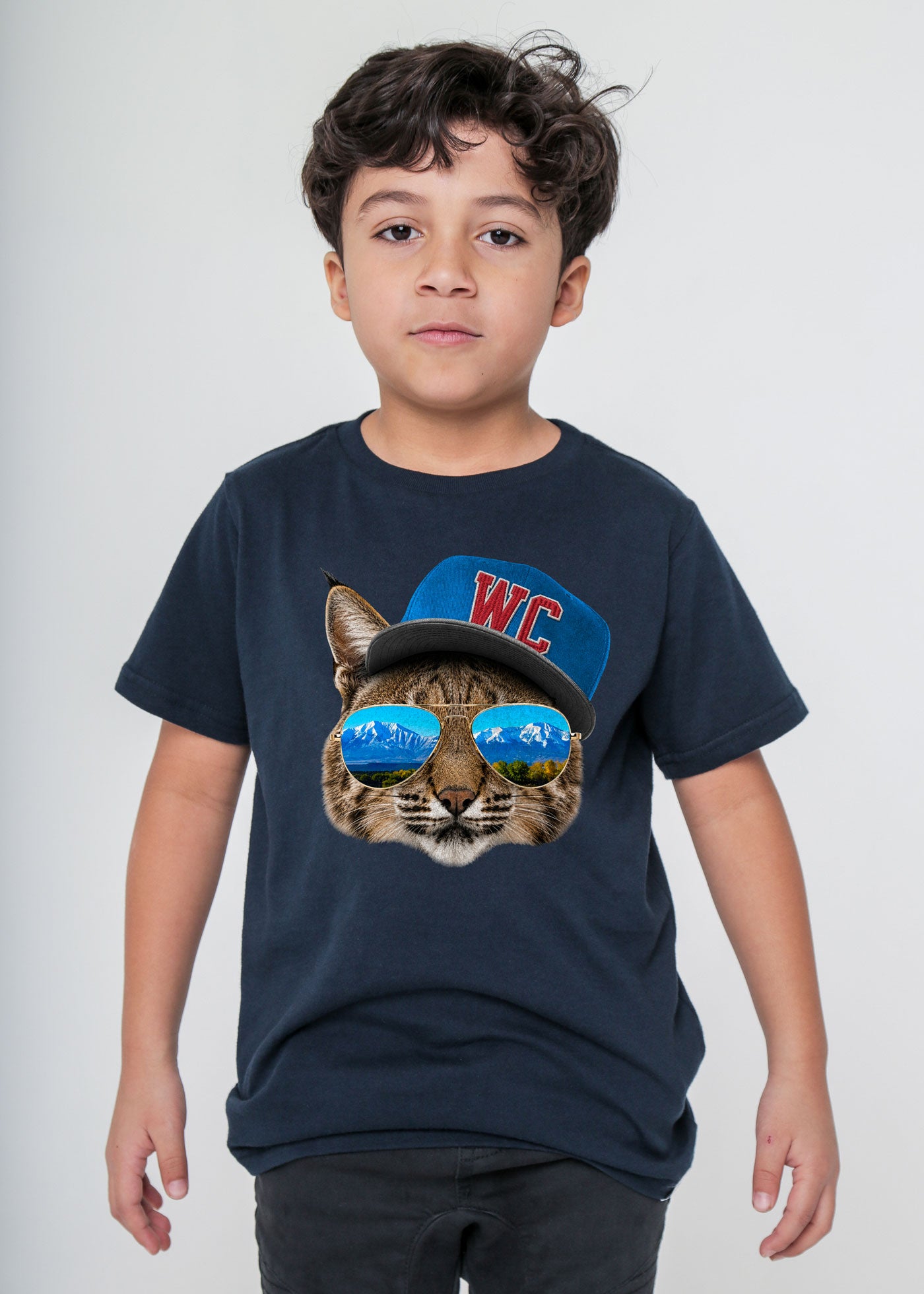 Wildcats Shades Kid's Navy T-Shirt