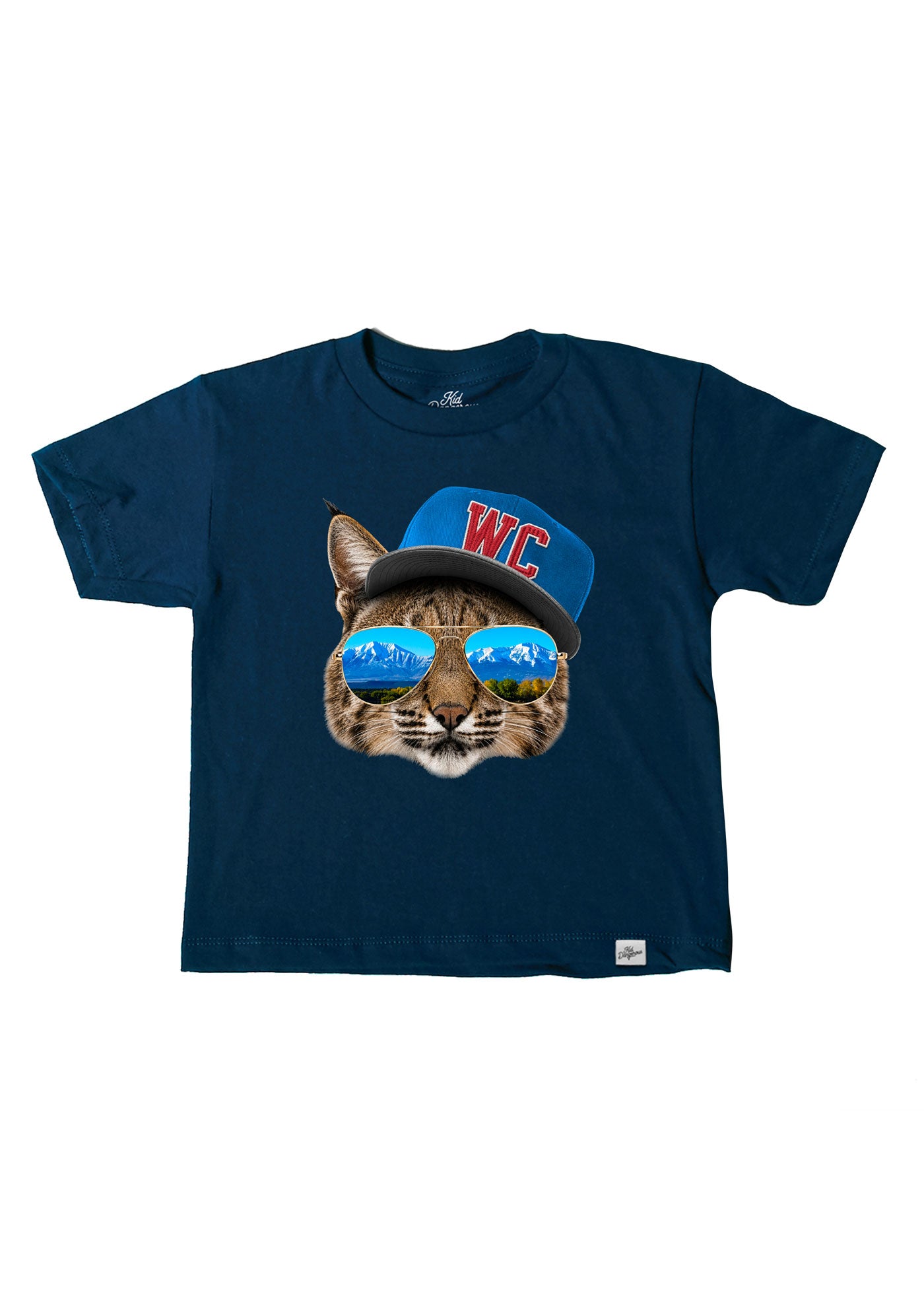 Wildcats Shades Kid's Navy T-Shirt