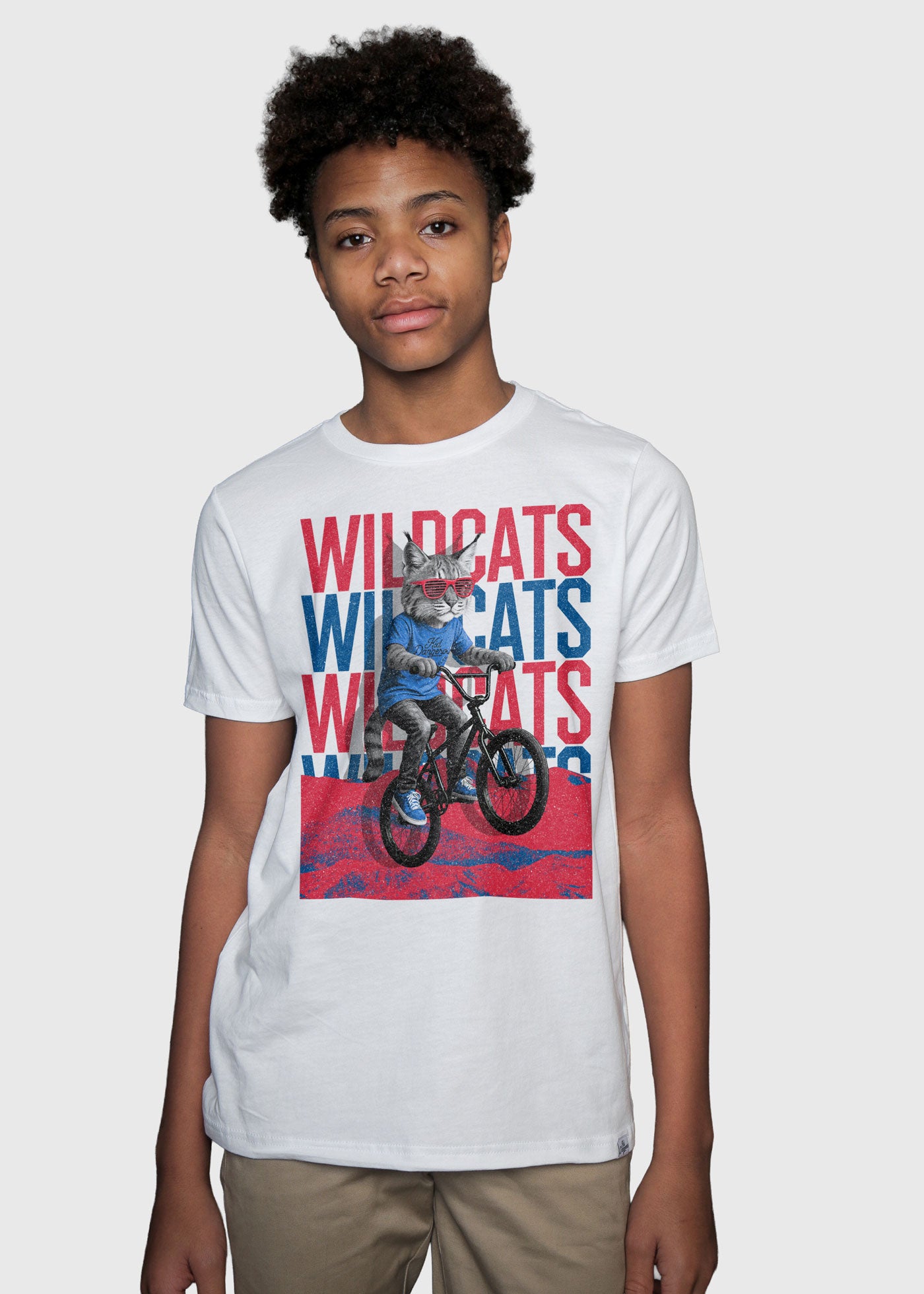 Wildcats BMX Kids White T-Shirt