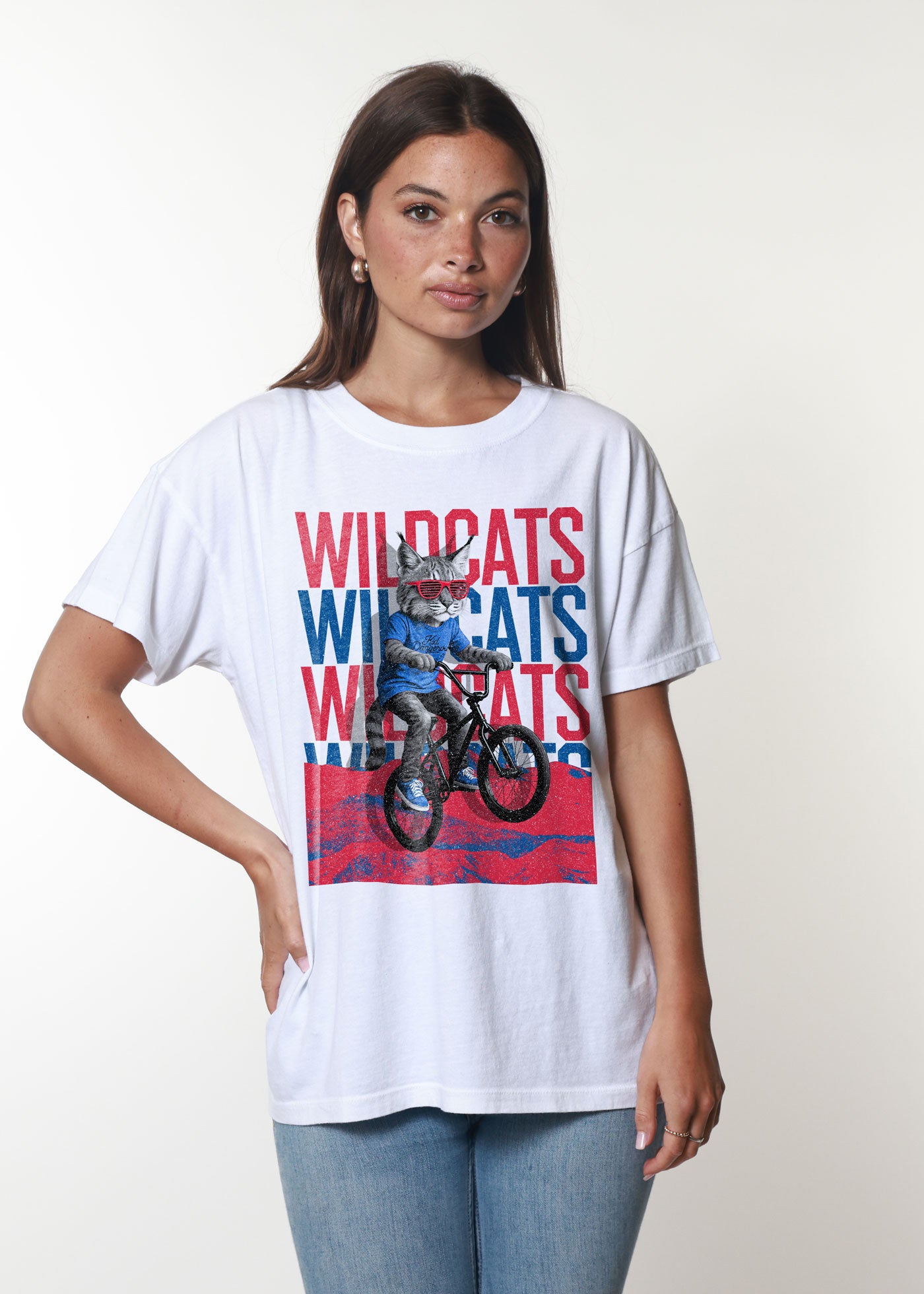Wildcats BMX White Everyday Tee