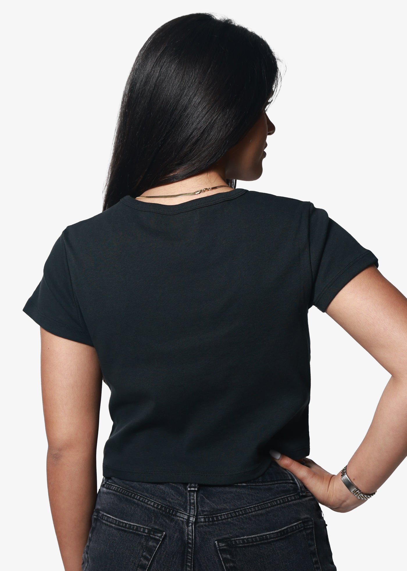 Star Horse Faded Black Classic Tee