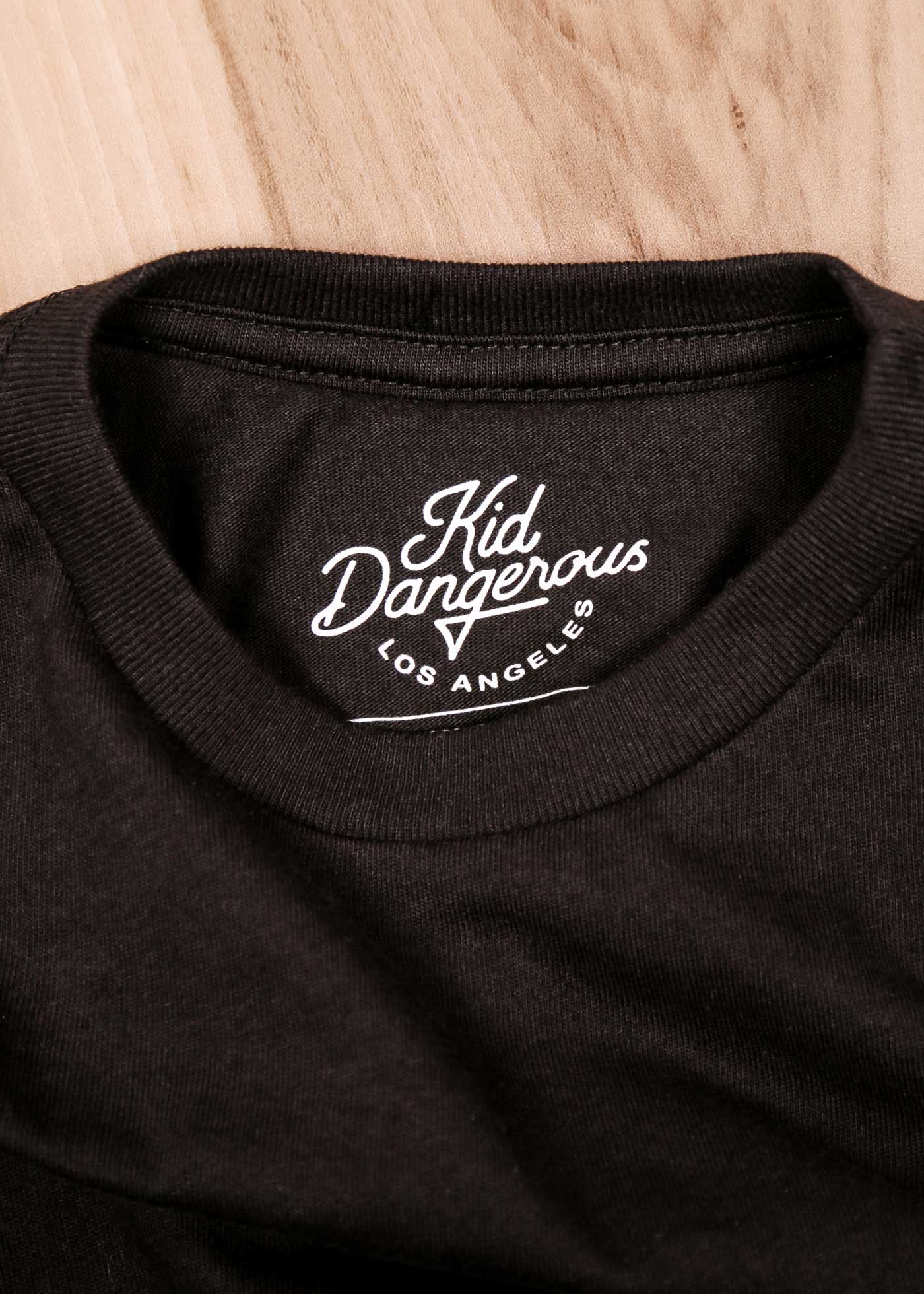 Street Tiger Kid's Black T-Shirt