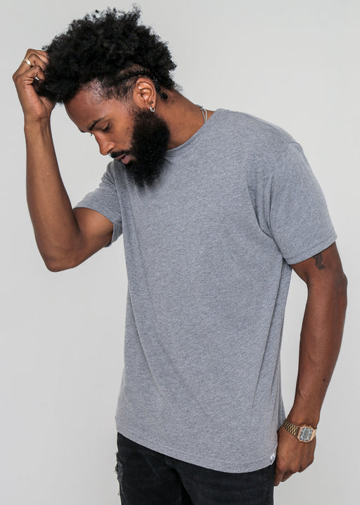 Men's Heather Grey Classic Tee