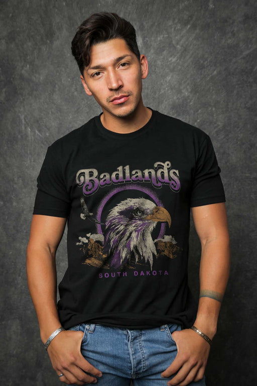 Badlands Tour Men's Black T-Shirt alternate view